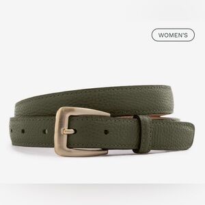 Beckett Simonon Iris Pebbled Leather Belt